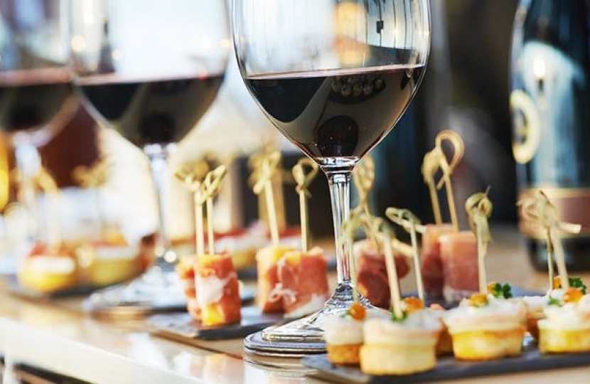 Wine and Canapes